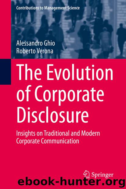 The Evolution of Corporate Disclosure by Alessandro Ghio & Roberto Verona