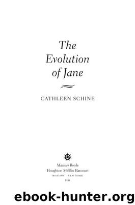 The Evolution of Jane by Cathleen Schine
