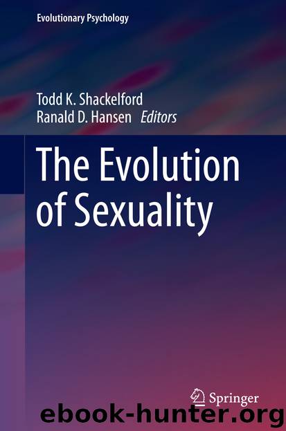 The Evolution of Sexuality by Todd K. Shackelford & Ranald D. Hansen