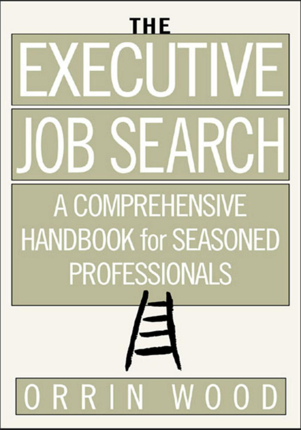 The Executive Job Search by Orrin Wood