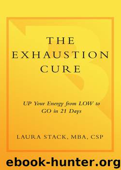 The Exhaustion Cure by Laura Stack