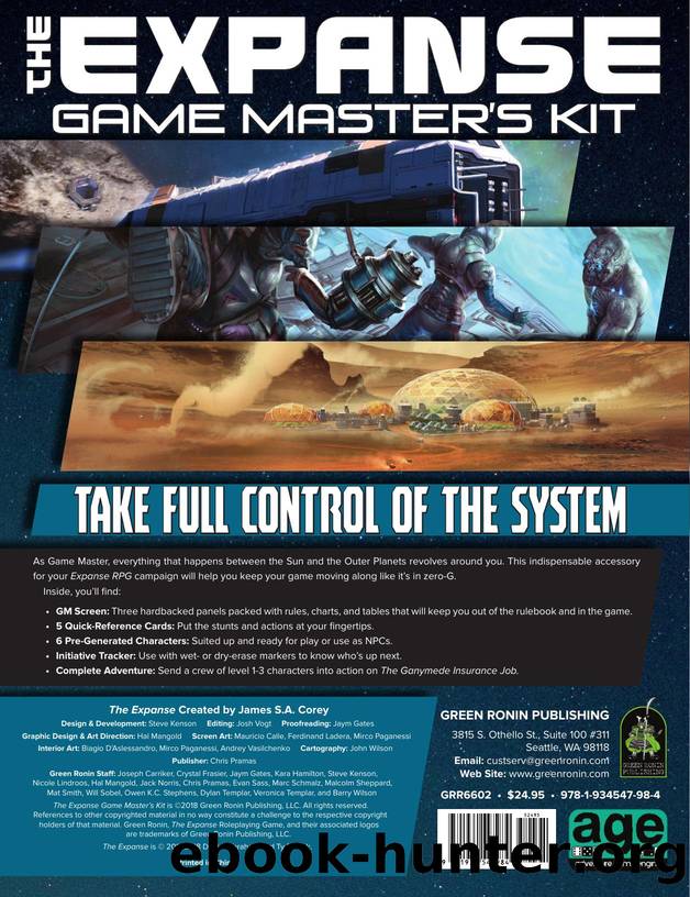 The Expanse RPG - Game Master's Kit by The Ganymede Insurance Job {GRR6602d}