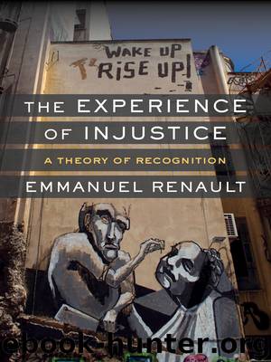 The Experience of Injustice by Emmanuel Renault