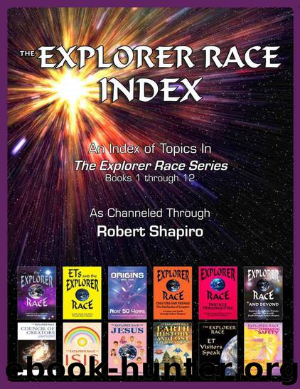 The Explorer Race Index: An Index of Topics in The Explorer Race Series, Books 1 through 12 by Shapiro Robert