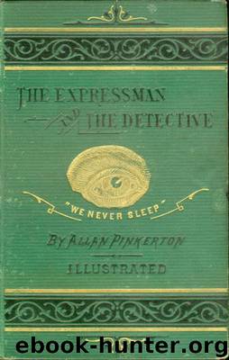 The Expressman And The Detective by Allan Pinkerton