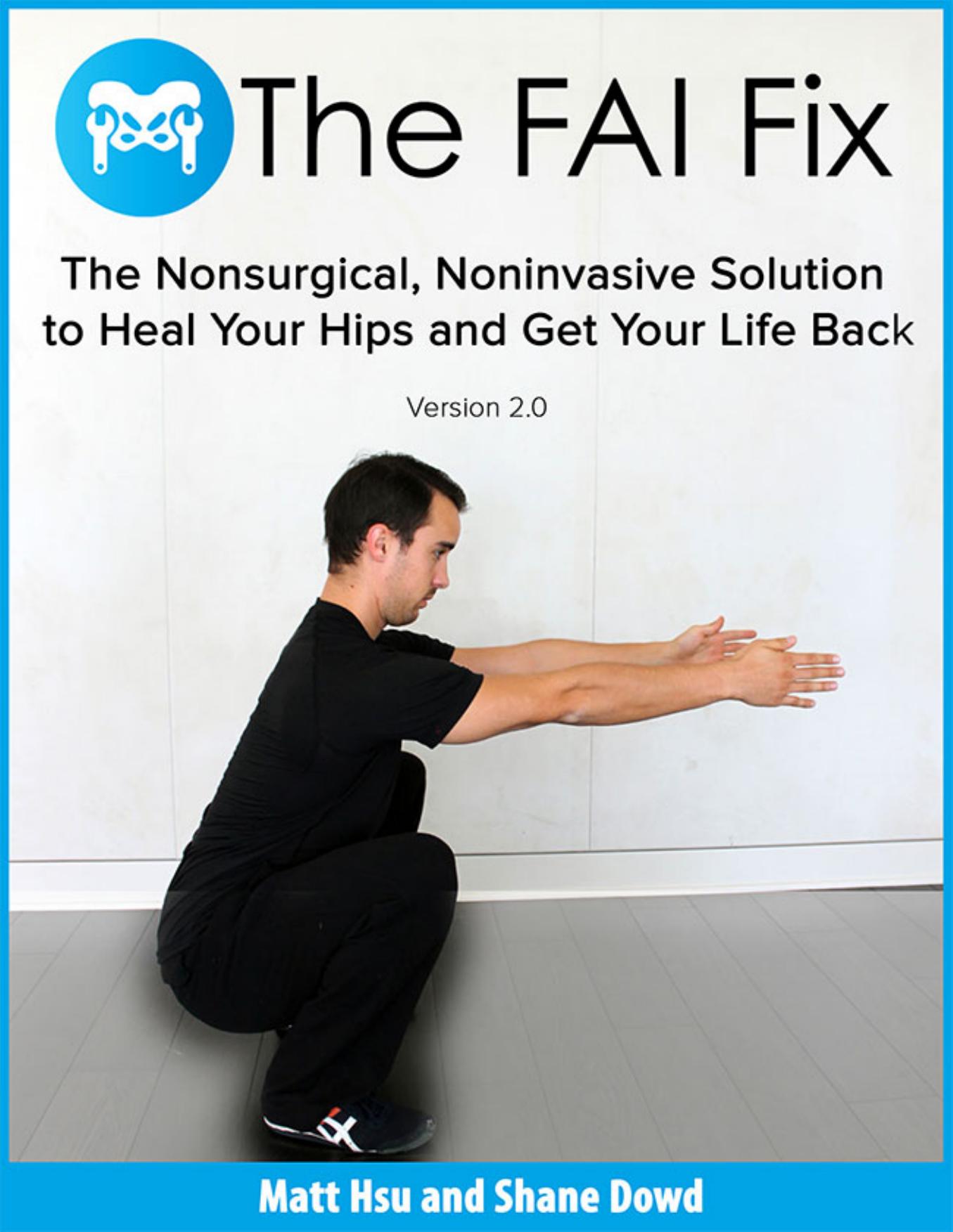 The FAI Fix - The Nonsurgical, Noninvasive Solution to Heal Your Hips and Get Your Life Back by Shane Dowd