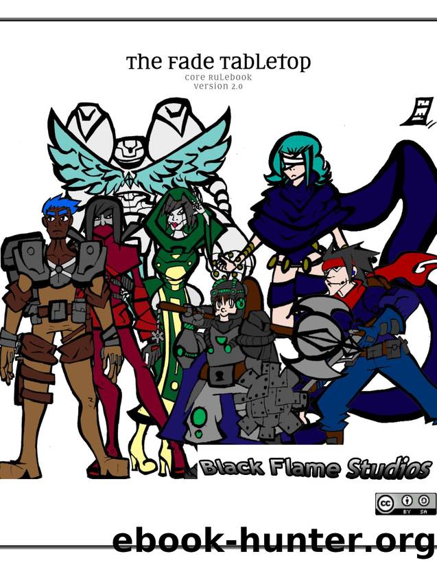 The Fade Tabletop 2e (Old) by Jeremy Harris