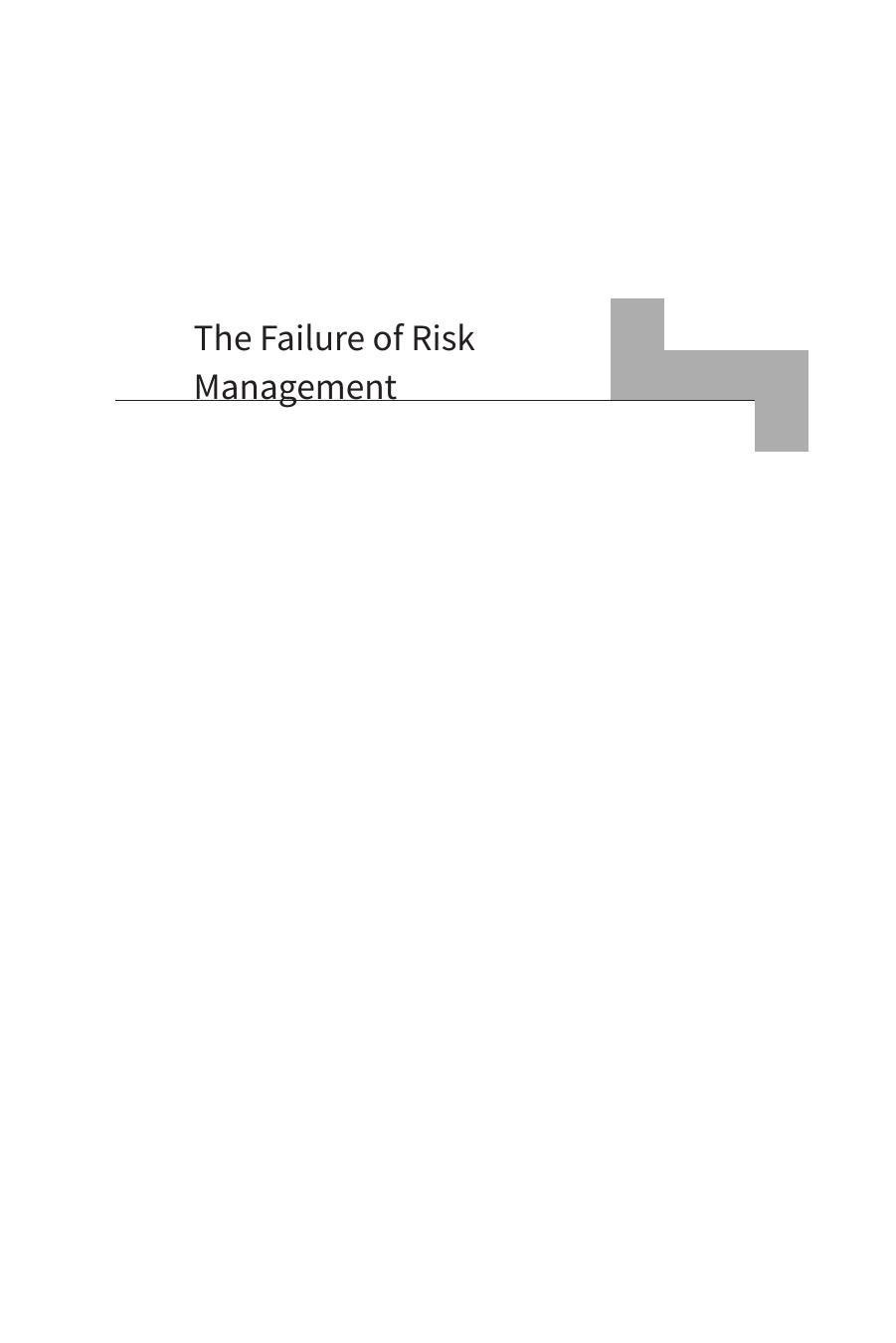 The Failure Of Risk Management Why It S Broken And How To Fix It by Unknown