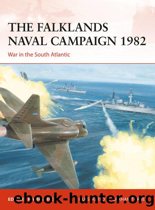 The Falklands Naval Campaign 1982: War in the South Atlantic by Edward Hampshire & Graham Turner