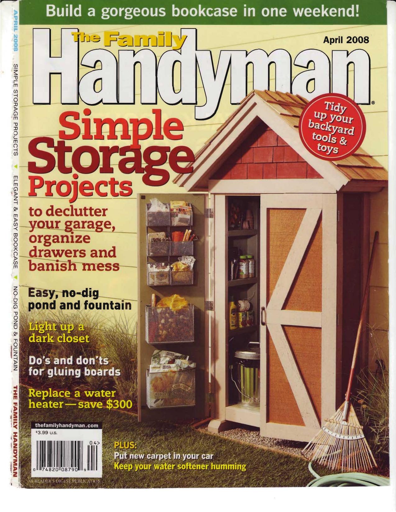 The Family Handyman #487 by 04.2008