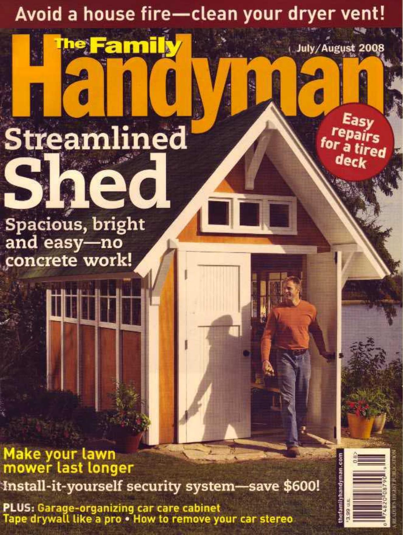The Family Handyman #490 by 07 & 08.2008
