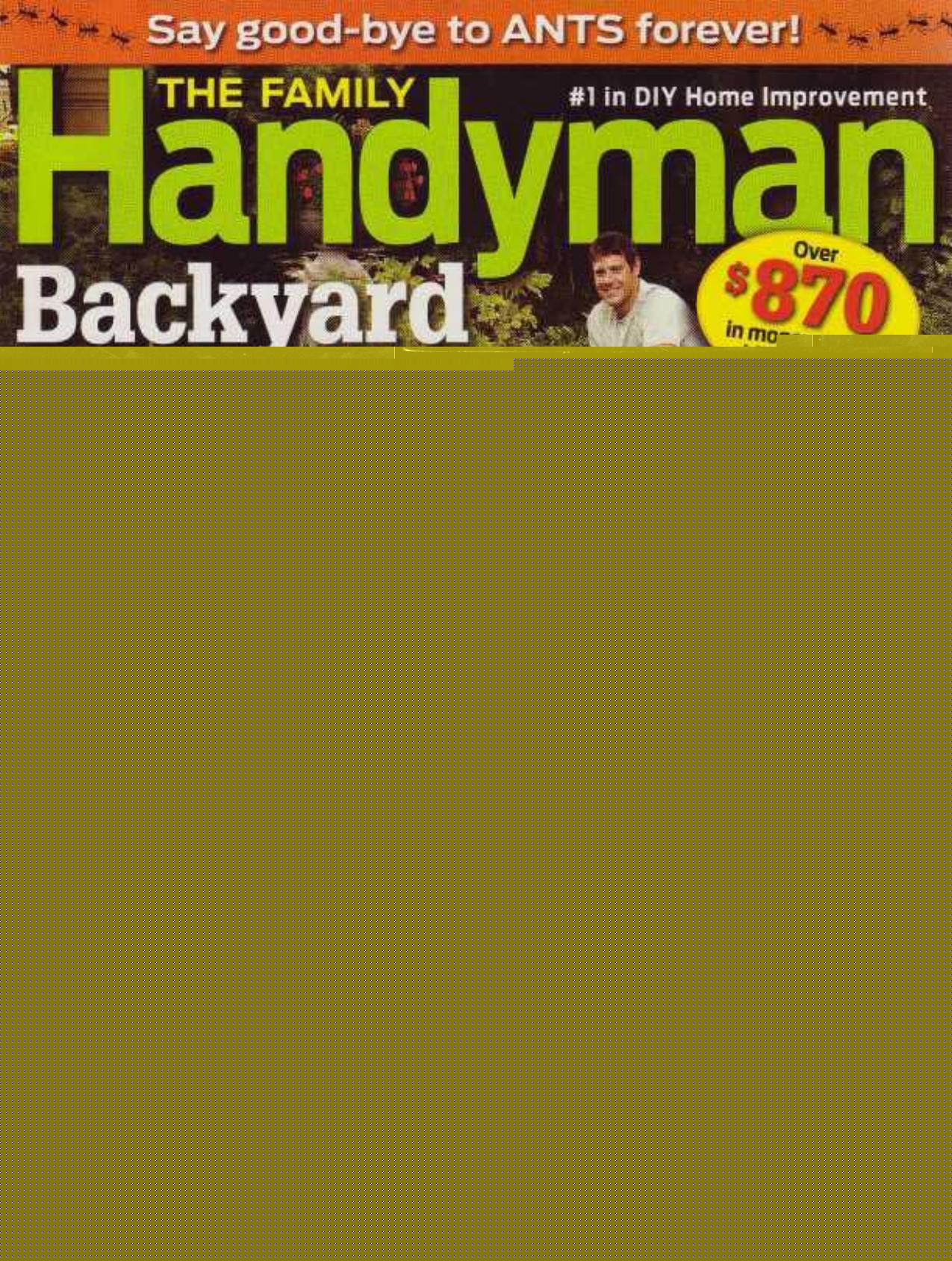 The Family Handyman #496 by 03.2009