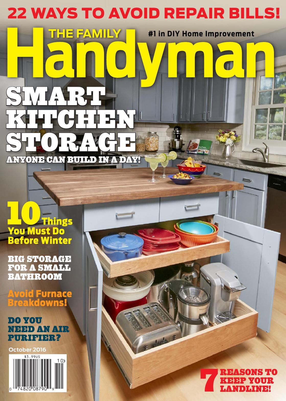 The Family Handyman #572 by 10.2016