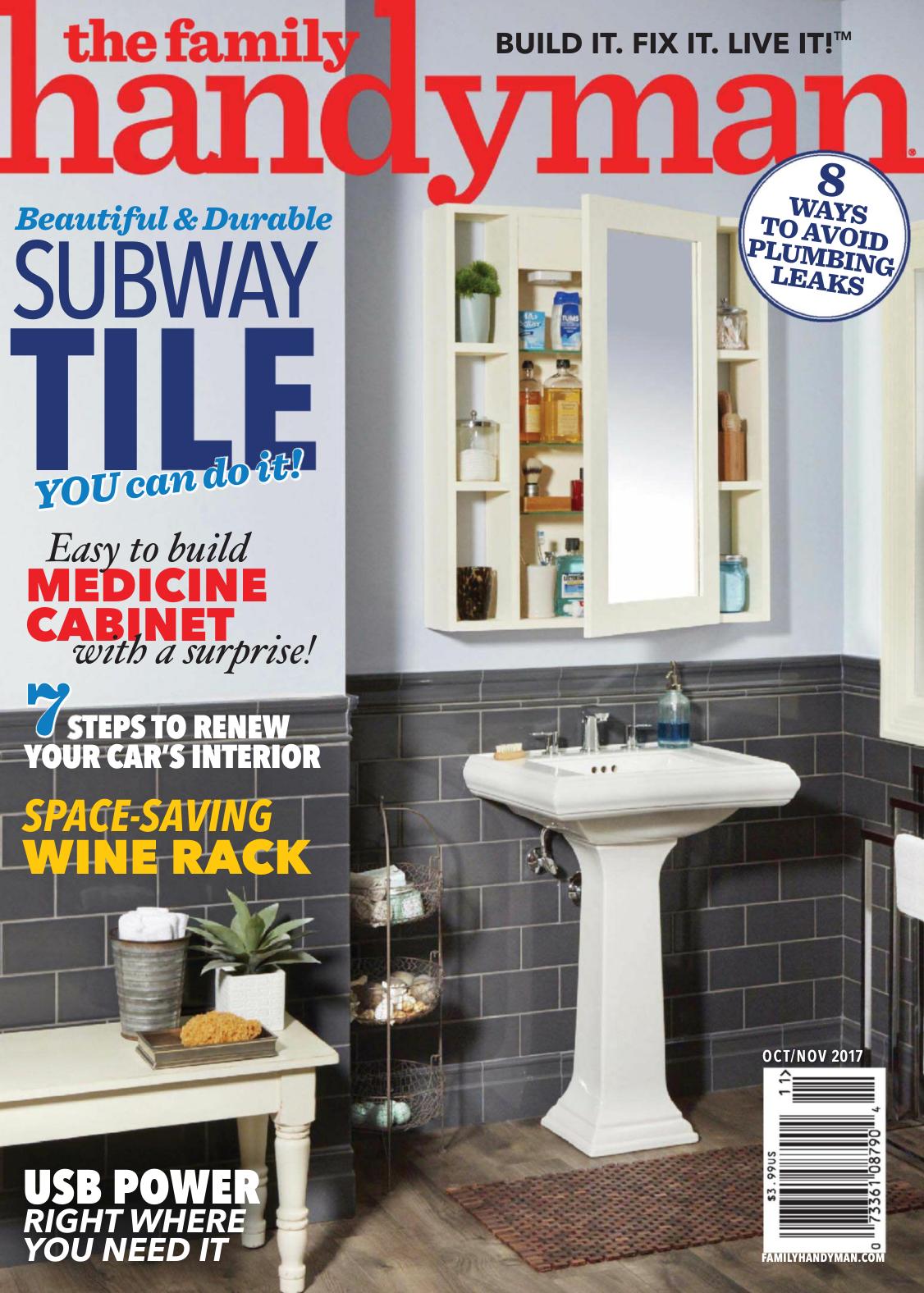 The Family Handyman - Beautiful & Durable Subway Tile by You Can Do It