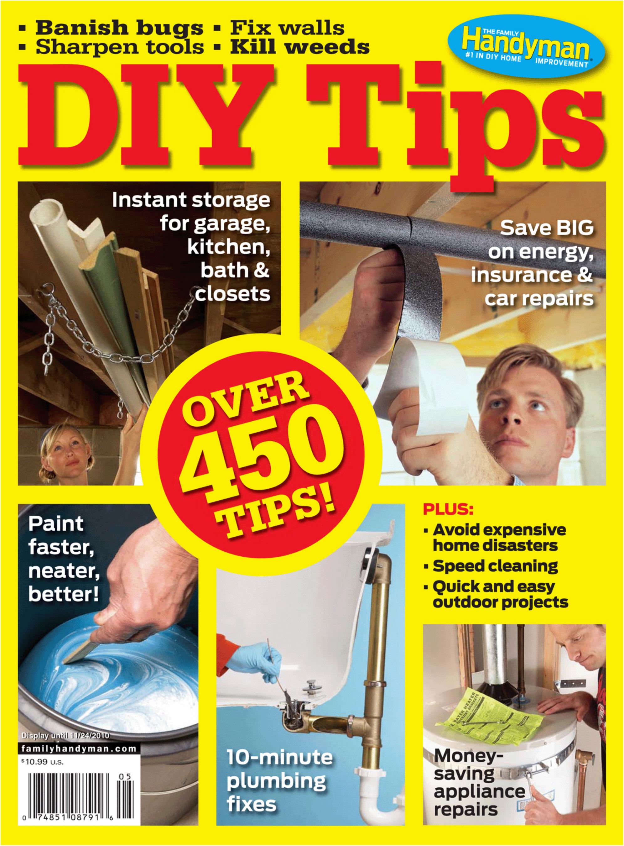 The Family Handyman: DIY Tips by Unknow