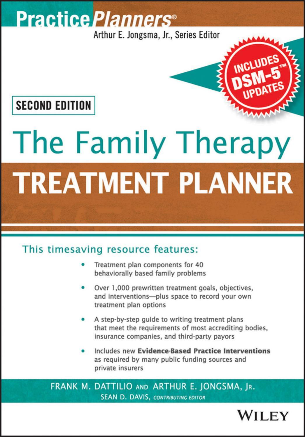 The Family Therapy Treatment Planner, with DSM-5 Updates, 2nd Edition by Unknow
