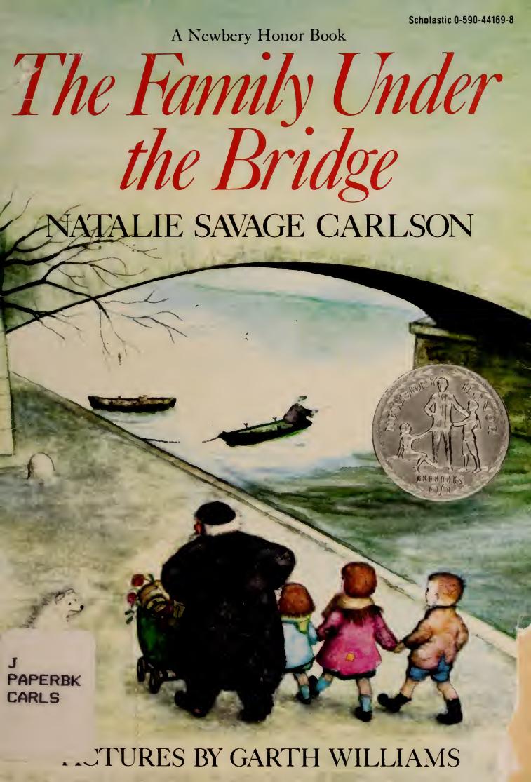 The Family Under the Bridge by Natalie Savage Carlson