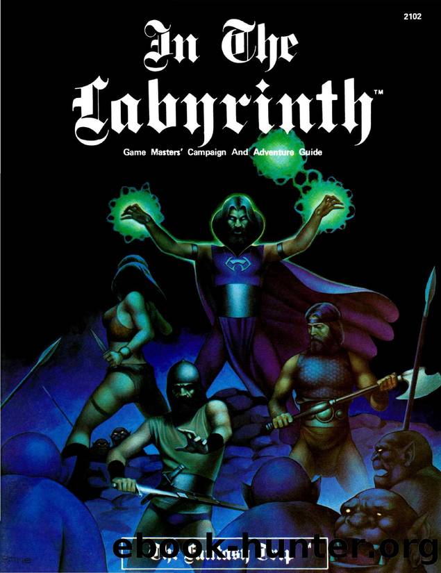 The Fantasy Trip Metagaming In the Labyrinth by Unknown