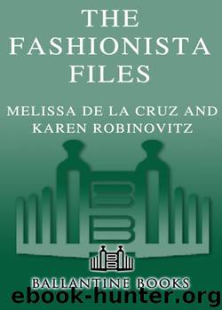 The Fashionista Files by Karen Robinovitz