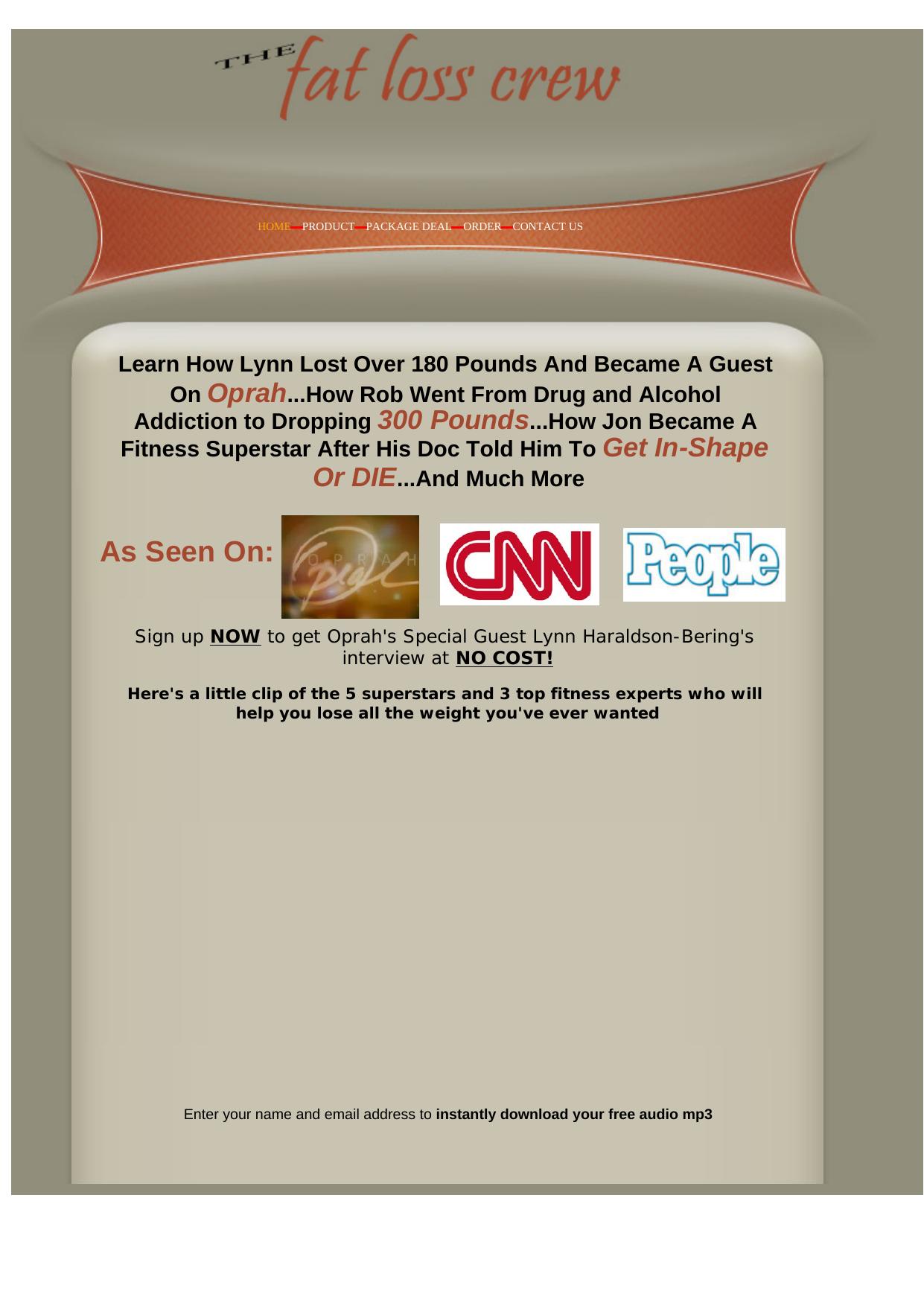 The Fat Loss Crew. by Best of Kuszter's Collection