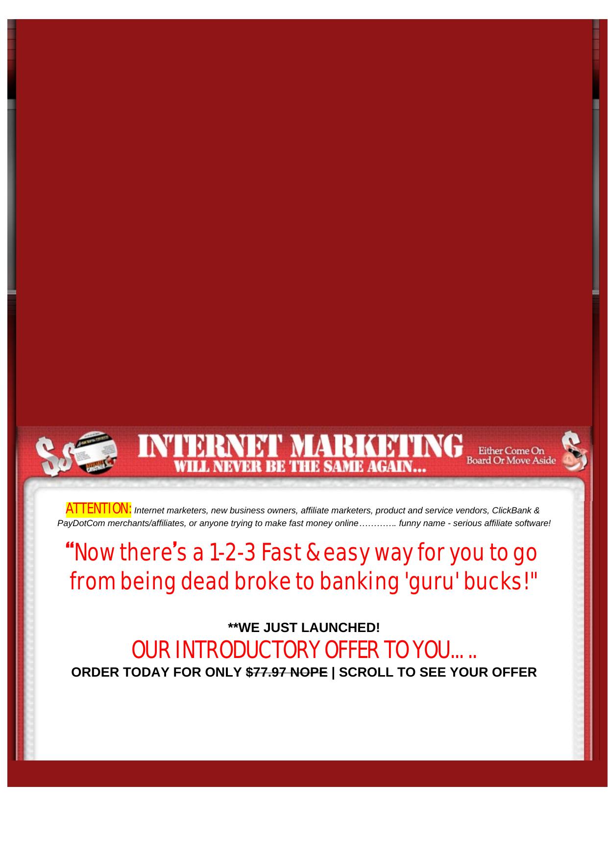 The Fat Rich Pig - Is Attacking Gurus! Spy Vs. Spy & Recruitment Tool. by Best of Kuszter's Collection