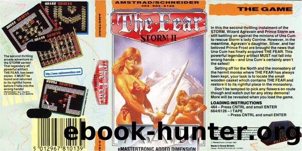 The Fear: Storm II - Manual - CPC by Mastertronic