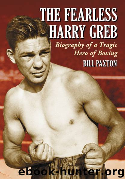 The Fearless Harry Greb by Bill Paxton