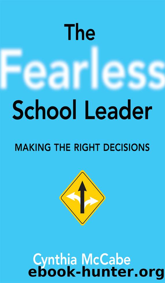 The Fearless School Leader by Mc Cabe Cynthia;