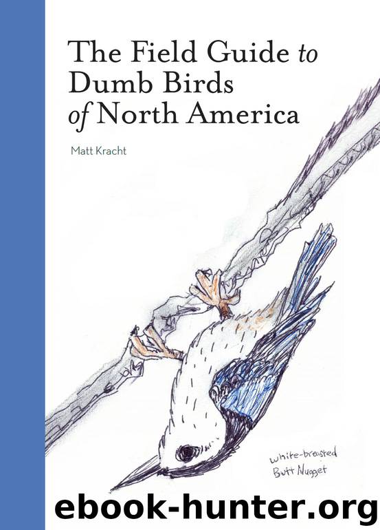 The Field Guide to Dumb Birds of North America by Matt Kracht