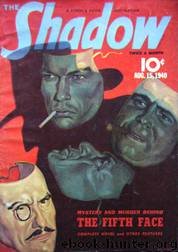 The Fifth Face by Maxwell Grant & Walter Gibson