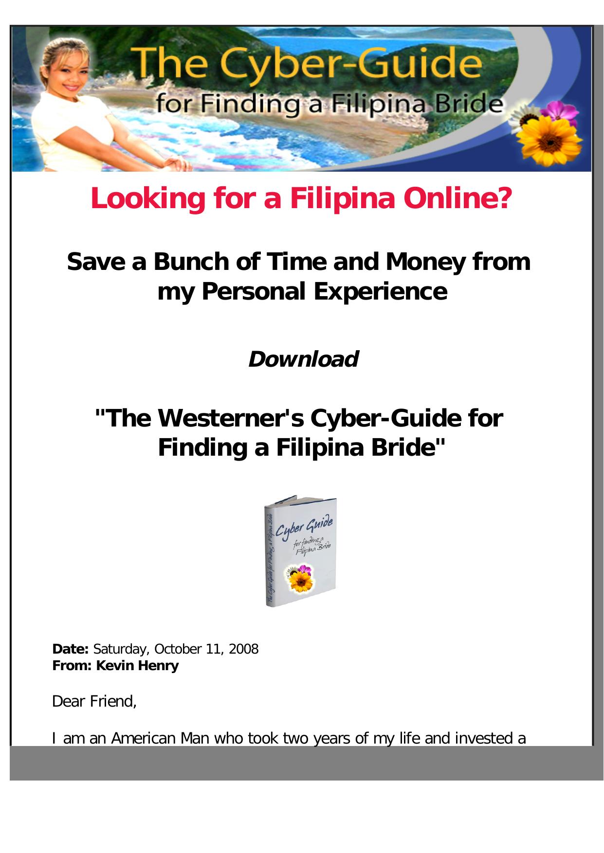The Filipina Bride Guide. by Best of Kuszter's Collection