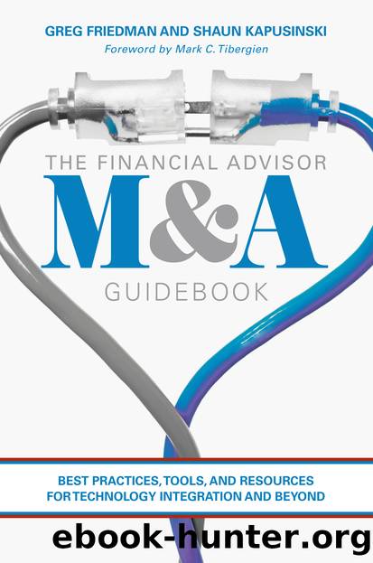 The Financial Advisor M&A Guidebook by Greg Friedman & Shaun Kapusinski