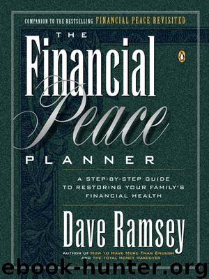 The Financial Peace Planner by Dave Ramsey