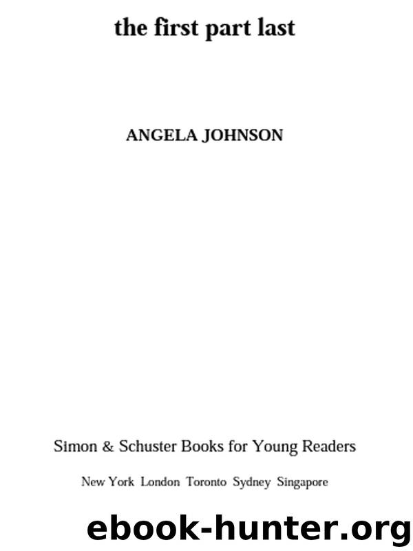 The First Part Last by Angela Johnson