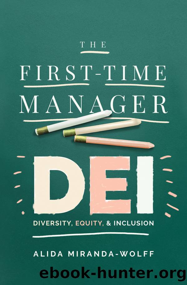 The First-Time Manager by Alida Miranda-Wolff