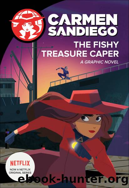 The Fishy Treasure Caper (Graphic Novel) (Carmen Sandiego Graphic Novels) by Houghton Mifflin Harcourt