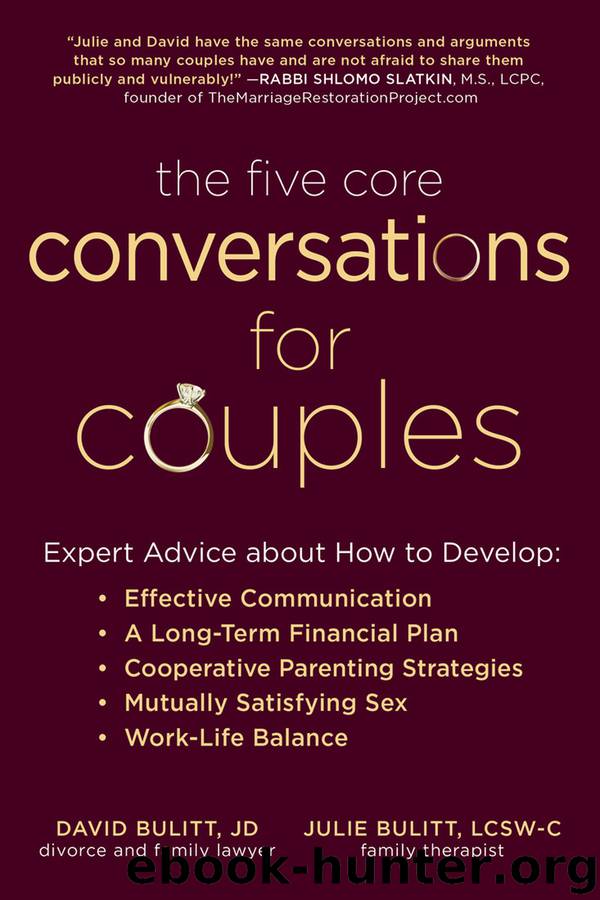The Five Core Conversations for Couples by David Bulitt