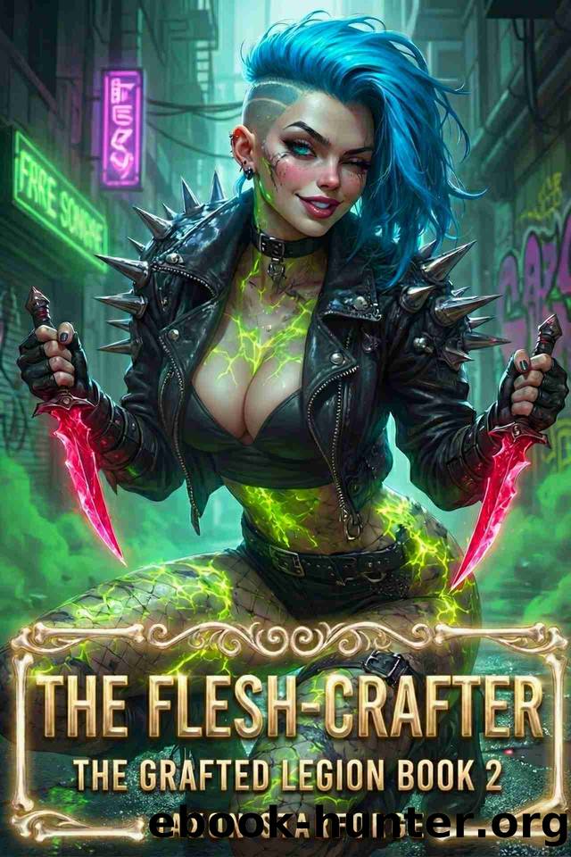 The Flesh-Crafter: The Grafted Legion Book 2: A Dark Survival Thriller LitRPG Light harem Fantasy Adventure by Jaxon Starforge
