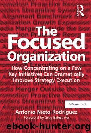 The Focused Organization by Antonio Nieto-Rodriguez