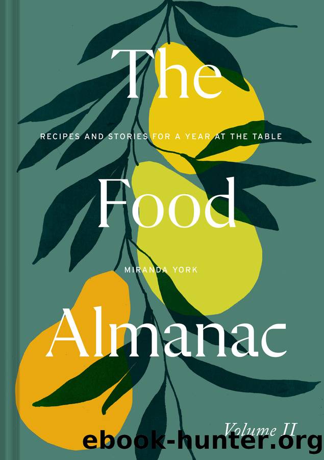 The Food Almanac by Miranda York