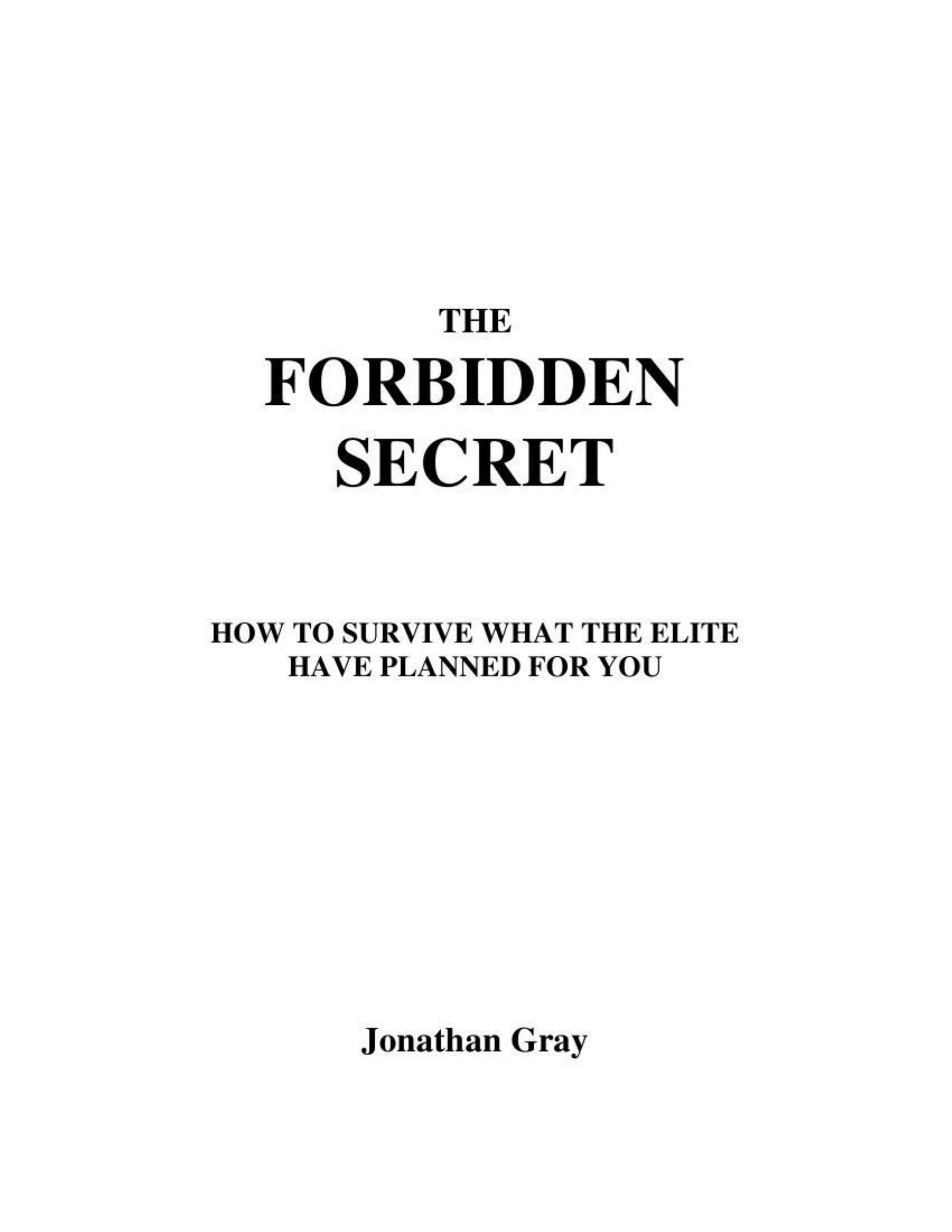The Forbidden Secret (2011) pdf by roflcopter2110