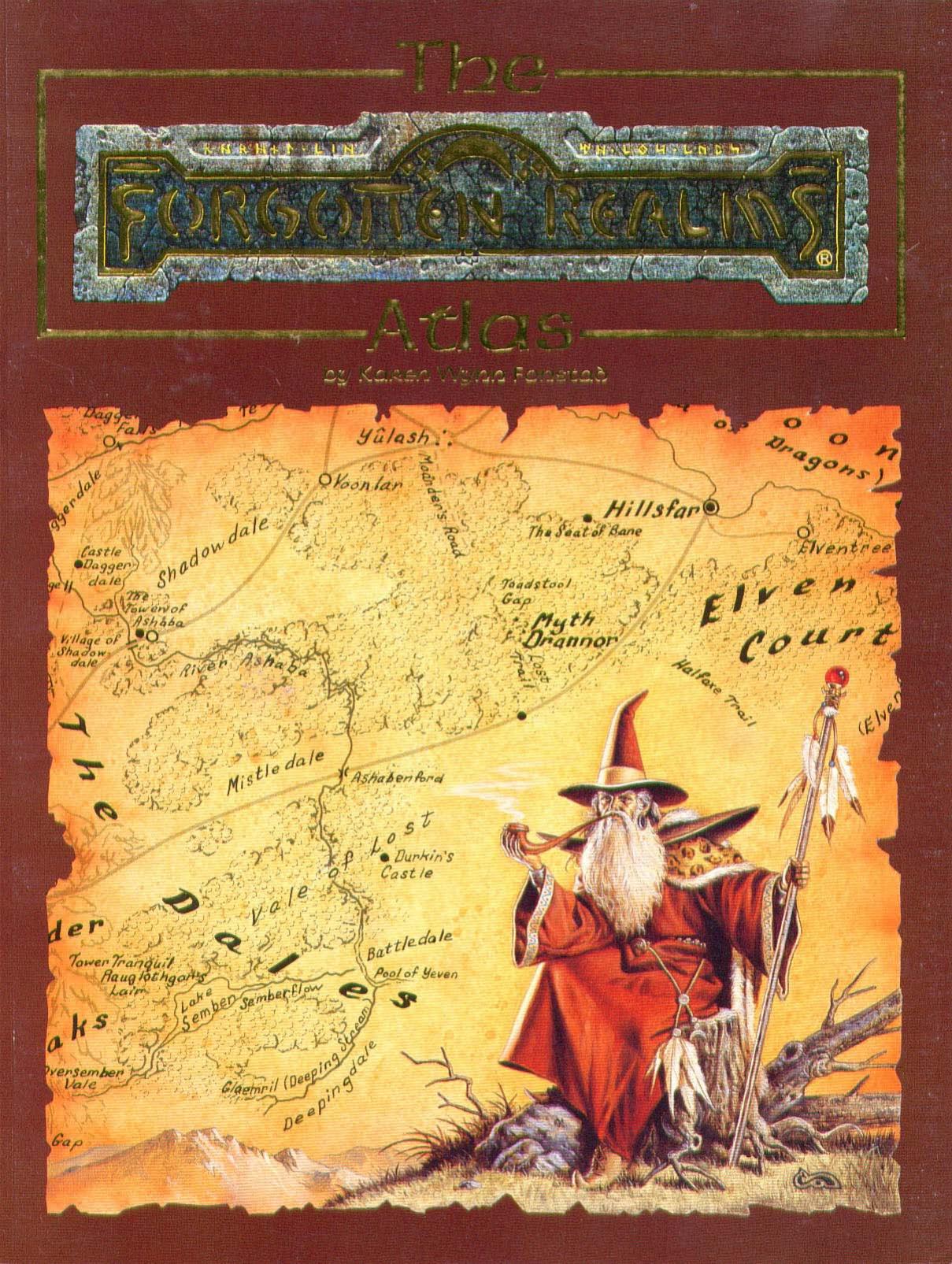 The Forgotten Realms Atlas by Karen Wynn Fonstad