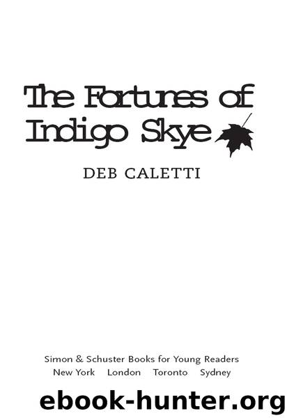 The Fortunes of Indigo Skye by Deb Caletti