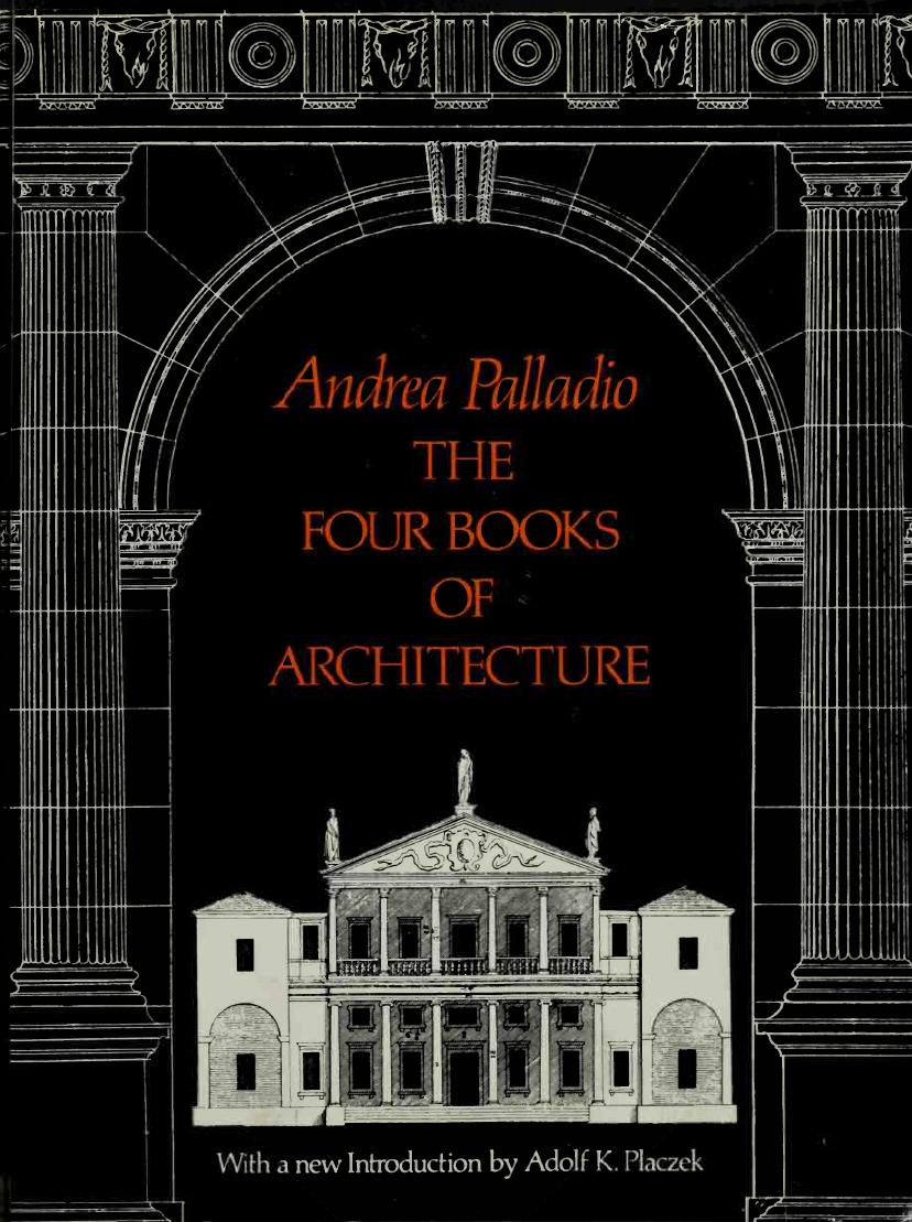 The Four Books of Architecture (Art Ebook) by Unknown