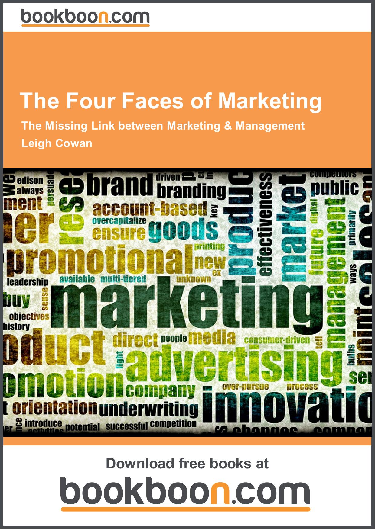 The Four Faces of Marketing by Unknown