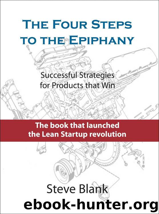 The Four Steps to the Epiphany by Steve Blank