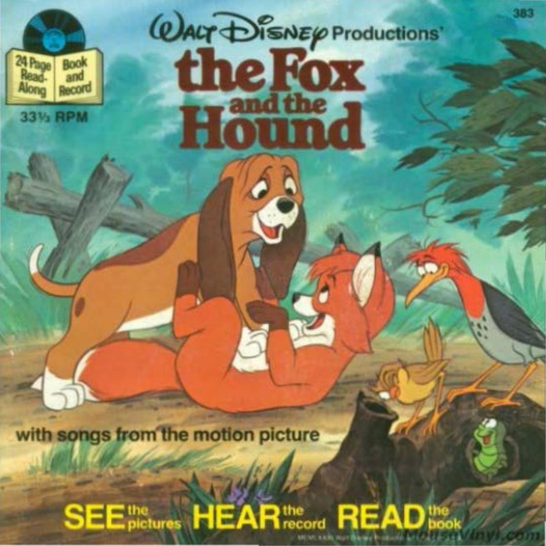 The Fox and the Hound - See, Hear, Read by Walt Disney
