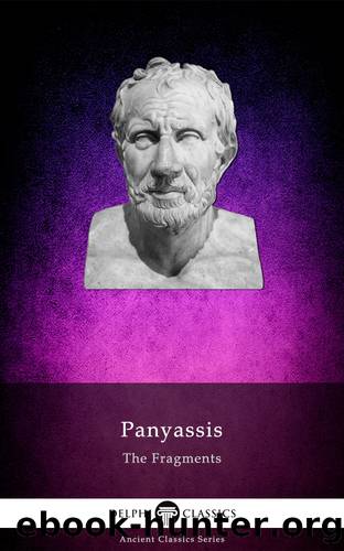 The Fragments by Panyassis of Halicarnassus