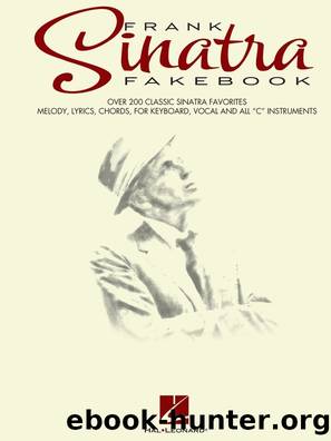 The Frank Sinatra Fake Book (Songbook) by Frank Sinatra