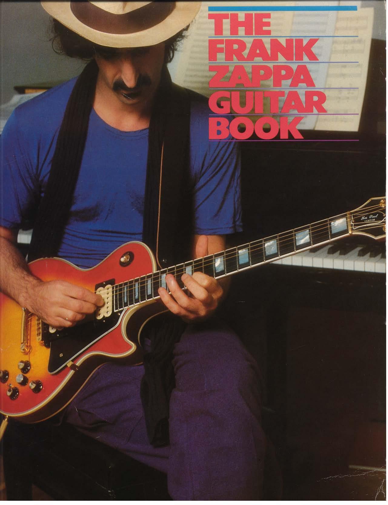 The Frank Zappa Guitar Book (Transcriptions By Steve Vai) by Unknown